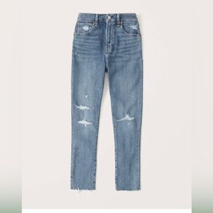 Abercrombie super skinny ankle high rise, size 4 / 27